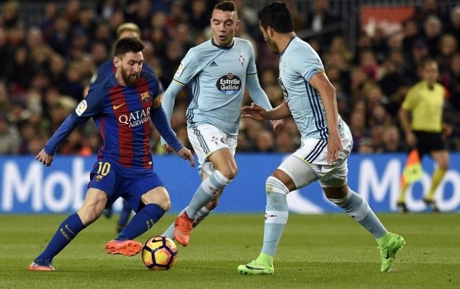 Lionel Messi kembali tampil gemilang pada laga ini