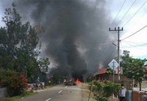 Bentrok Antar Warga Kembali Pecah di Kerinci