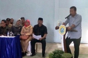 Bupati Romi Hadiri Musrenbang Kecamatan Nipah Panjang   