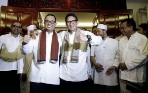 Demi Kebaikan, Anies-Sandi Batalkan Debat  