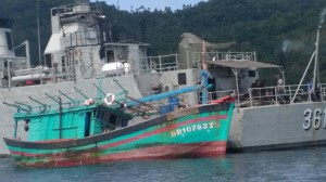 Kapal Pencuri Ikan Asal Vietnam Ditangkap di Pulau Natuna