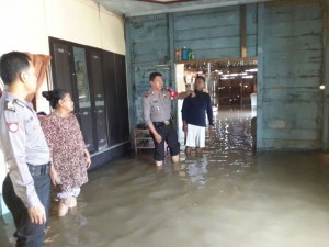 Puluhan Rumah di Simpang Tuan Terendam Banjir 	