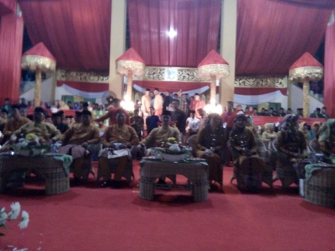 Suasana pembukaan MTQ ke 47 tingkat Provinsi Jambi