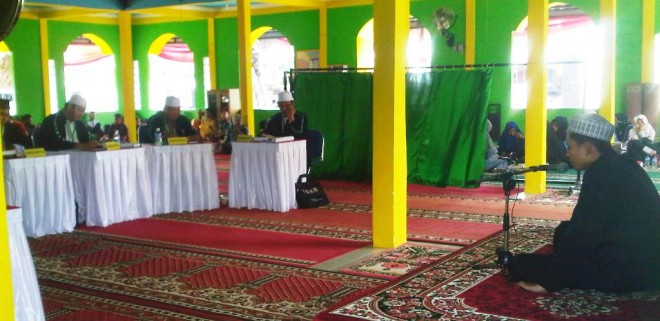 Lomba Tahfiz, di Masjid Polrez Tanjabtim