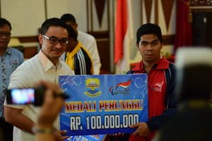 Bonus Atlit Difabel NPC Provinsi Jambi Tertinggi di Indonesia