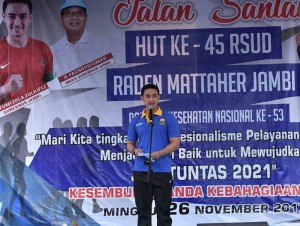 Gubernur Zola Sebut Pelayanan dan Ketersediaan Alat RSUD Raden Mattaher Bertambah Baik 		