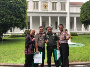 Wabup Robby Ikuti Rakornas Pencegahan Karhutla di Istana Negera 