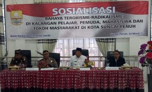 Pemkot Sungaipenuh Gelar Sosialisasi Bahaya Radikalisme