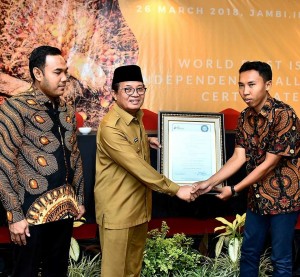 Jambi Raih Sertifikat ISCC Pertama di Dunia