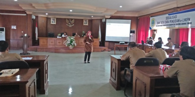 Sosialiasi LHKPN oleh KPK di Kabupaten Tanjabrim