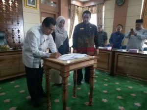 Pemkot Sungaipenuh Tandatangani MoU dengan BPJS Kesehatan