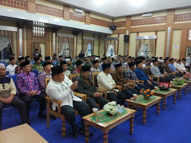 Suasana Silaturahmi Danrem 042 Gapu dengan Pemkot Sungaipenuh