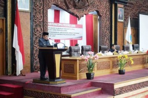 Plt Gubernur Apresiasi 3 Ranperda Inisiatif Dewan   