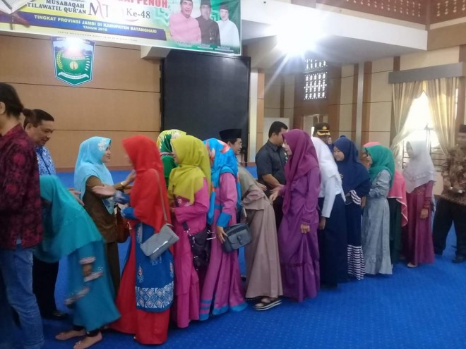 Pelepasan Kafilah Kota Sungaipenuh ikuti MTQ ke 48