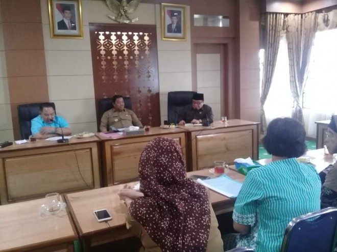 Suasana Pertemuan Pemkot Sungaipenuh bersama Tim Pansus I DPRD Provinsi Jambi   