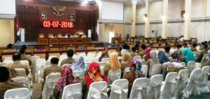 DPRD Tanjabtim Gelar Paripurna Jawaban Eksekutif