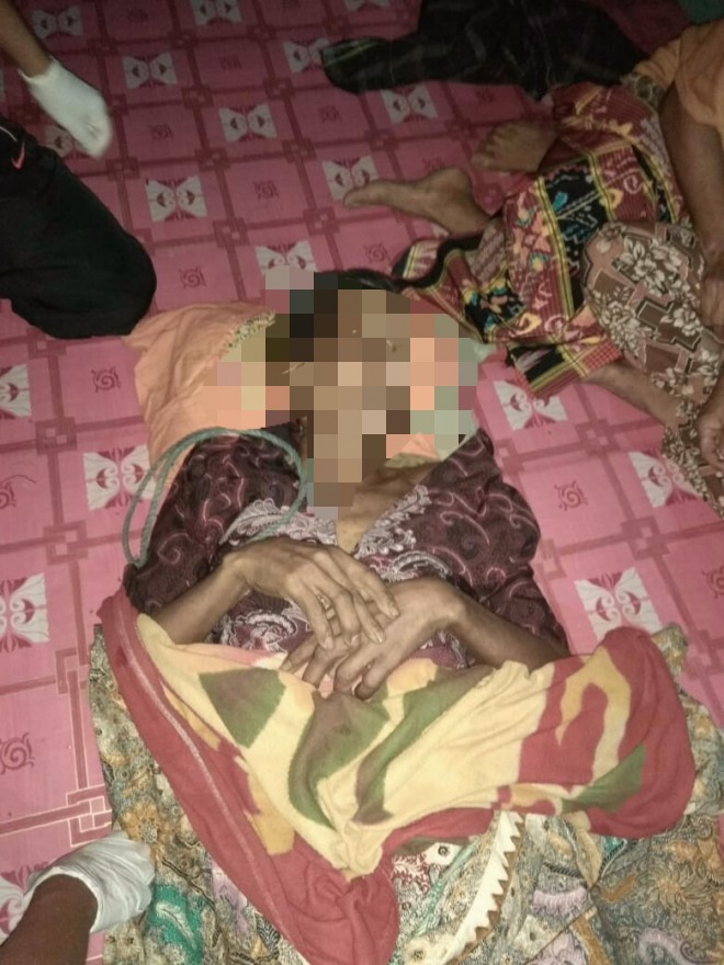 Geger, warga Parit 7, RT 08, Kelurahan Muara Sabak Ilir, Kecamatan Muarasabak Timur, Kabupaten Tanjabtim tewas gantung diri