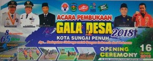 Kota Sungaipenuh Siap Gelar Gala Desa 2018   