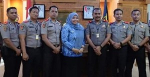 Bupati Masnah Sambut Kujungan Sispimen Polri ke-58  