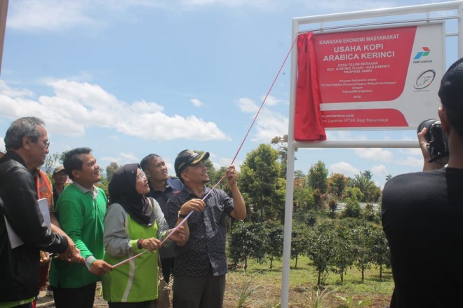 Bupati Kerinci H. Adirozal resmikan KEM Telun Berasap