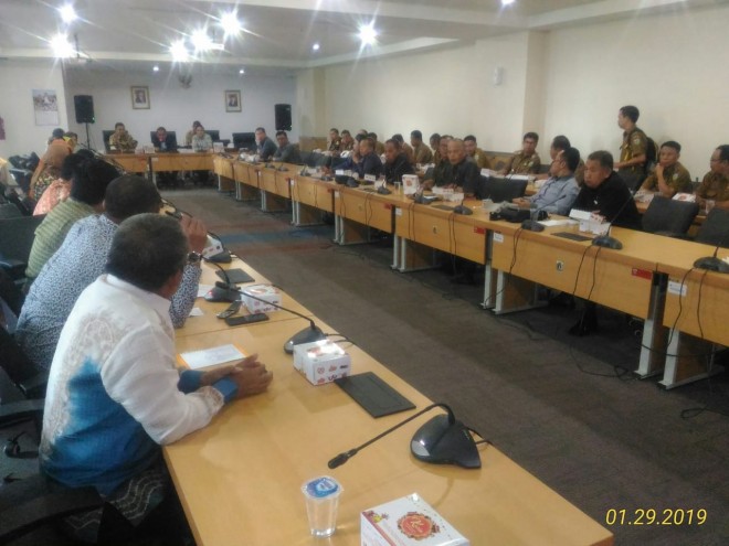 Suasana Pertemuan DPRD Sungaipenuh beserta rombondengan DPRD DKI Jakarta   