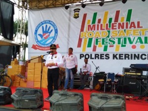 Wako AJB Ajak Generasi Millenial Peduli Keselamatan Lalu Lintas