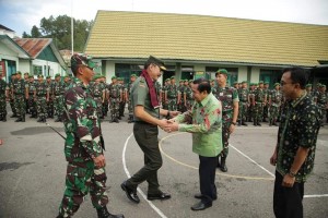 Walikota Sungaipenuh Sambut Kunjungan Tim Wasev TMMD