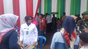 Baksos Penutupan TMMD ke 104 Kodim Kerinci, Diserbu Warga