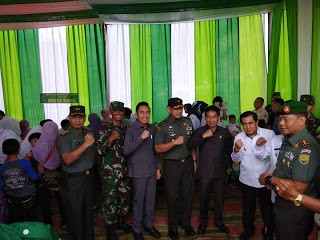 Ketua DPRD Sungaipenuh Fikar Azami, hadiri acara penutupan TMMD ke 104