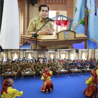 Suasana Pembukaan Lomba OSN, O2SN, FLS2N, LCC dan GSI kota Sungaipenuh