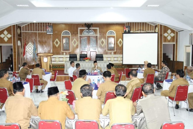 Suasana Pertemuan Pemkab Kerinci dengan BPK RI Perwakilan Jambi