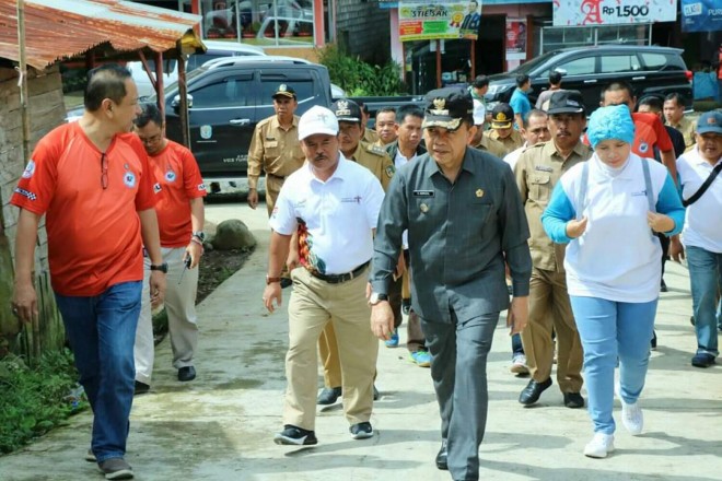 Bupati Kerinci Adirozal, Dampingi Tim Survei Tour de Singkarak