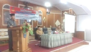 Bupati Adirozal Buka Sosialisasi PKH Kabupaten Kerinci Tahun 2019