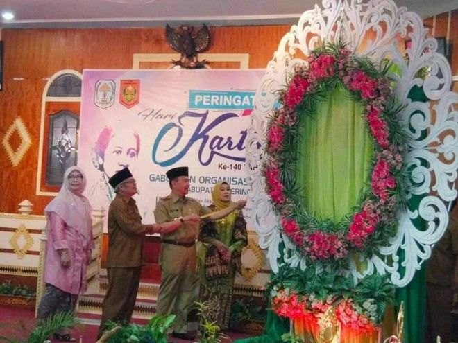 Bupati dan Wabup Kerinci Hadiri Peringatan Hari Kartini ke 140