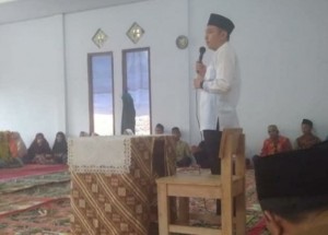 Ketua DPRD Kota Sungaipenuh Fikar Azami, Silaturahmi Dengan Masyarakat Sungai Ning