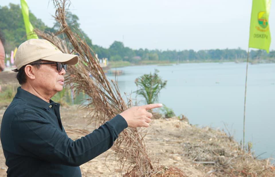 Fachrori meninjau kesiapan Danau Sipin sebagai lokasi kejuaraan Nasional Dayung