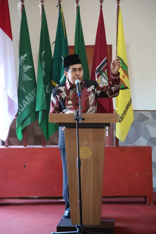 Sambutan Wako AJB saat membuka Acara BAD Angkatan Dasar I Pemuda Muhamamadiyah Se Provinsi Jambi