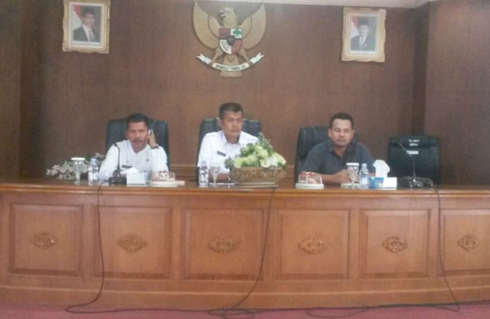 Pertemuan Perdana BPJS Ketenagakerjaan Tanjab Barat Bersama Forkopimda Kabupaten Tanjabtim