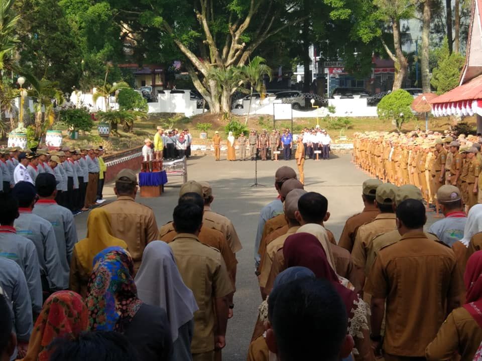 Pemkab Kerinci gelar upacara peringatan hari lingkungan hidup sedunia tahun 2019