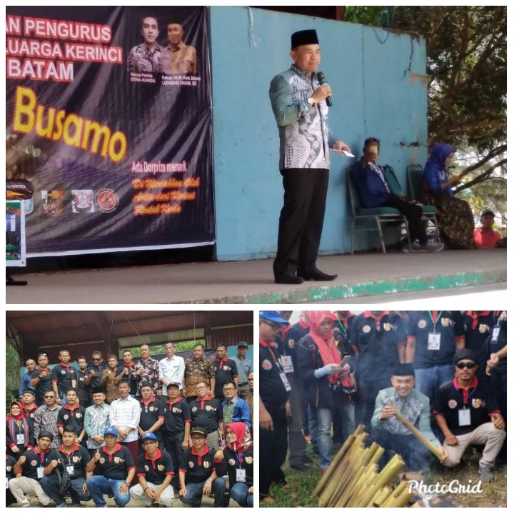 Bupati Kerinci H. Adirozal Menghadiri Acara Pengukuhan HKK Kota Batam