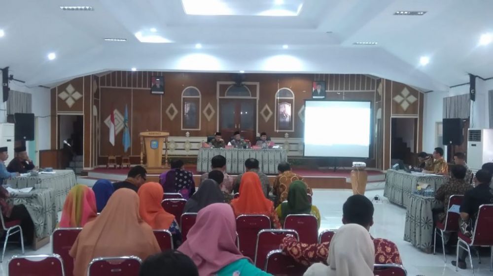 Pemkab Kerinci, gelar Rapat Evaluasi Realisasi Fisik dan Keuangan Triwulan ke III Tahun 2019.