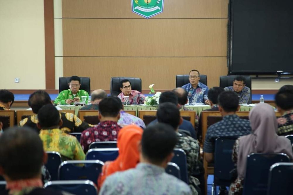 Pemkot Sungaipenuh Gelar Rapat Evaluasi Realisasi APBD 2019