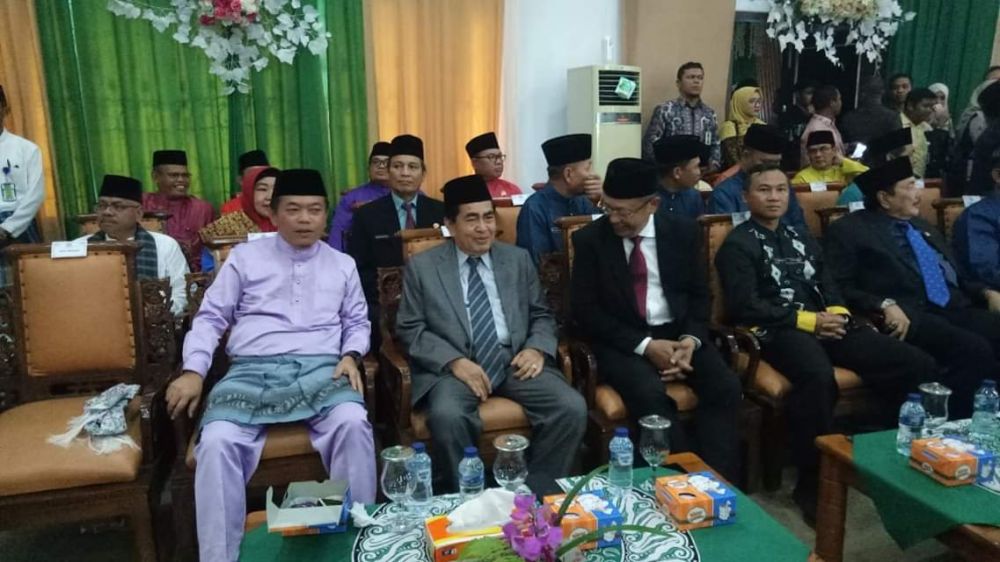 Wako AJB Hadiri Rapat Paripurna HUT Ke-20 Kabupaten Tebo