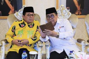 Gubernur Jambi Anggarkan Bantuan dan Fasilitasi Kesepakatan PMI, DMI dan LPP TVRI untuk Masyarakat