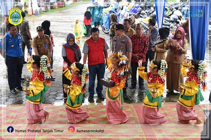 Sambutan Kedatangan Bupati Romi pada Acara HAN