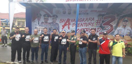 Pergelaran Zabak Adventure Bhayangkara Off-road 3 di Tanjabtim