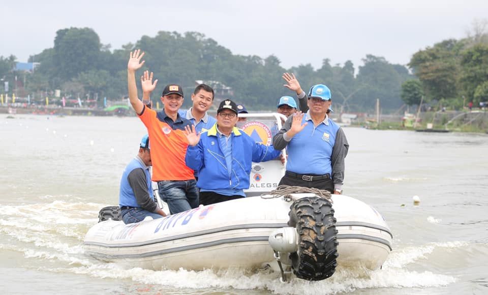 Fachrori saat membuka Lomba Perahu Tradisional Tahun 2019