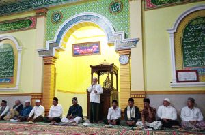 Wabup Mashuri Sholat Subuh Berjamaah di Desa Bungo Antoi