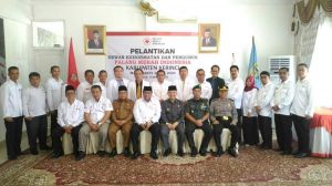 Bupati Adirozal Hadiri Pelantikan Pengurus dan Dewan Kehormatan PMI Kerinci