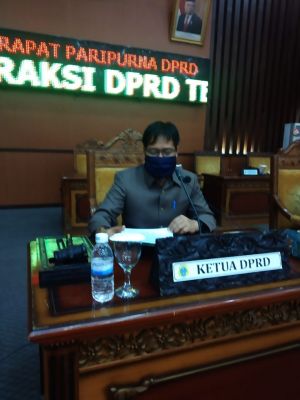 DPRD Tanjabtim Gelar Paripurna Pandangan Umum Fraksi - Fraksi 